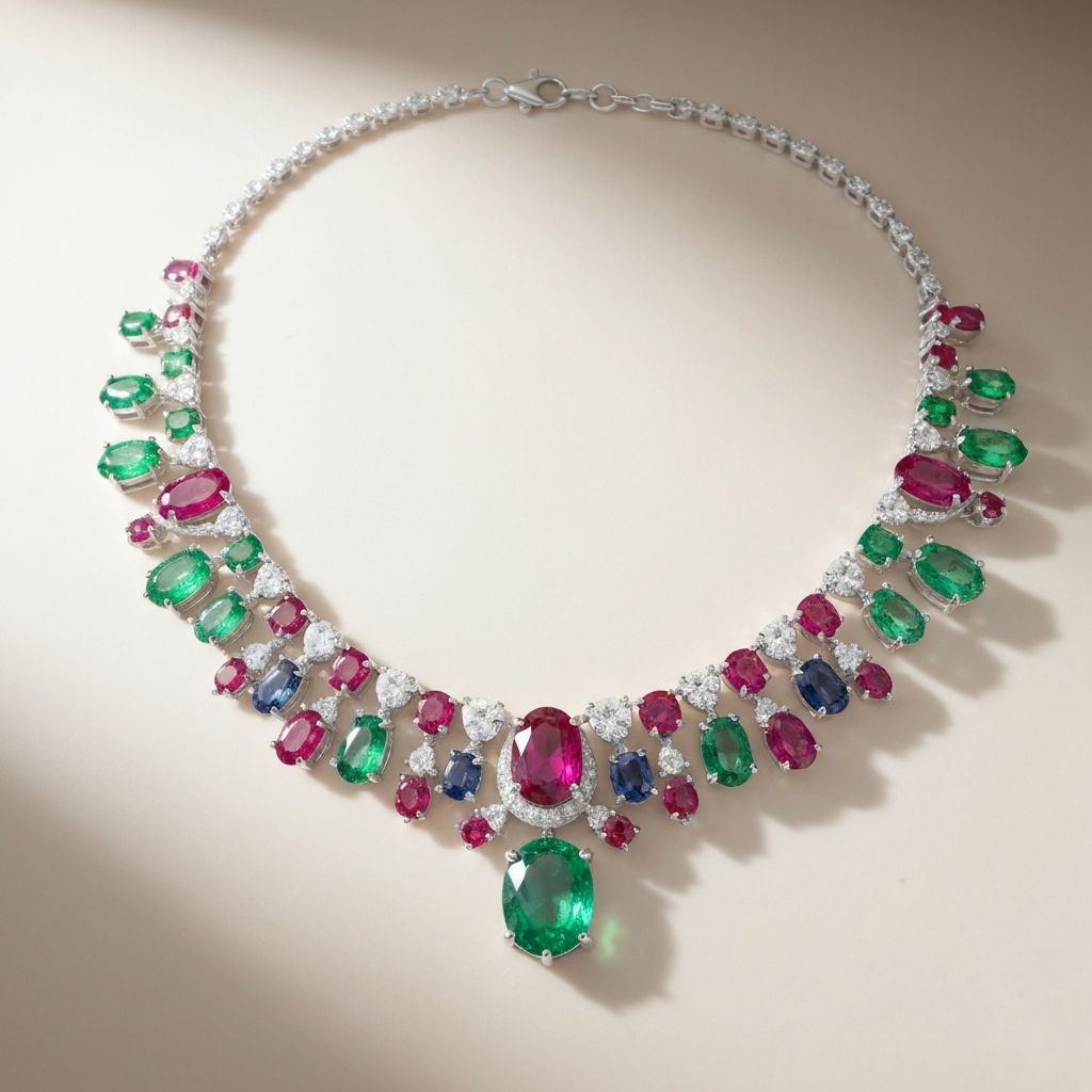 Multi-Gemstone Necklace